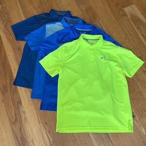 4 Under Armour Men’s Golf Shirts
